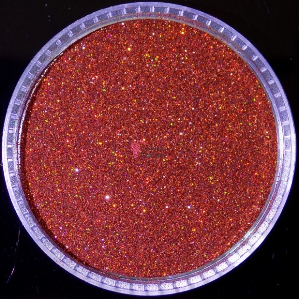 Glitter fin pentru make-up 3gr Sclipici Amelie Pro G090 Red brown cu Reflexii